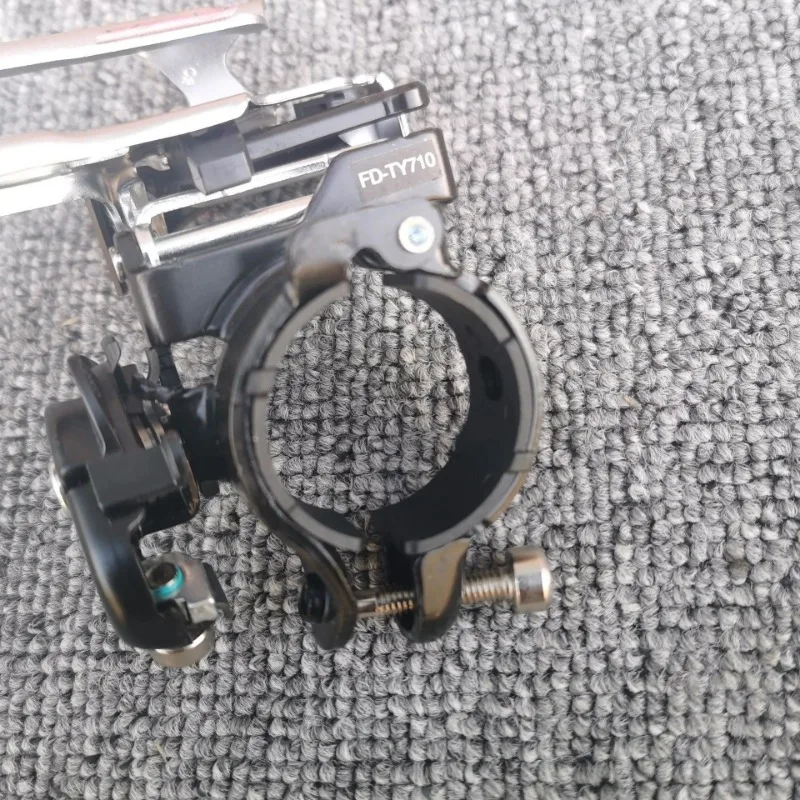 SHIMANO TOURNEY FD-TY710 MTB Front Derailleur 3x8 And 3x7 Speed TOP SWING Clamp Band Mount Original Parts