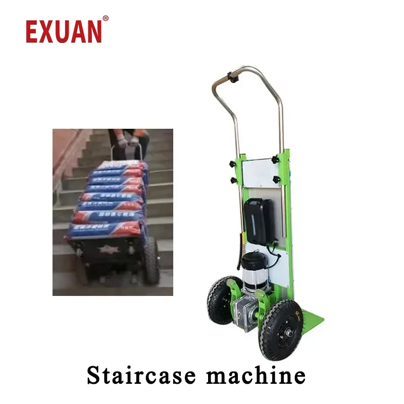 850W 250kg Electric Climbing Truck Handcart Capable Of Carrying Heavy Objects Electric Staircase Crane For Flatbed Trucks