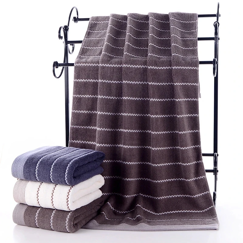 3 Piece Bath Towels Set for Bathroom 1 Large Bath Towel 2 Hand Towel 100% Cotton Soft and Plush Highly Absorbent Towel for Hotel