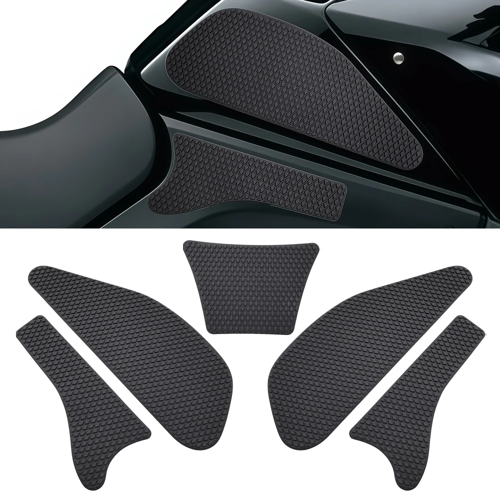 

For V strom 650 2000-2011 Vstrom 1000 00 - 12 DL650 DL 650 V-strom Tank Side Decals Motorcycle Anti Slip Tank Pad Stickers