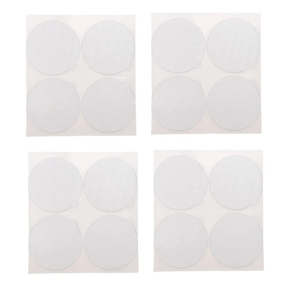 100 Pcs set Self Adhesive Aluminum Foil Lids Compatible Replacement Seals Capsule Cover Seals 51mm/2.0in Coffee Pod Stickers