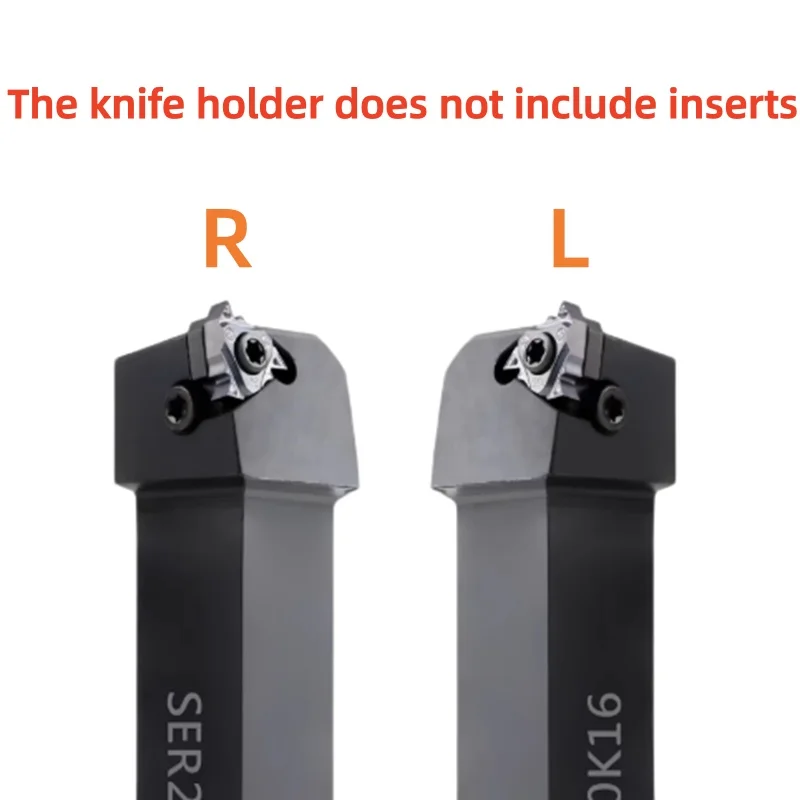 

Vertical thread Holder avoid lathe tailstock can be used to process for 16VER 16VNR 22VER thread pitch 1-6mm mechanical lathe