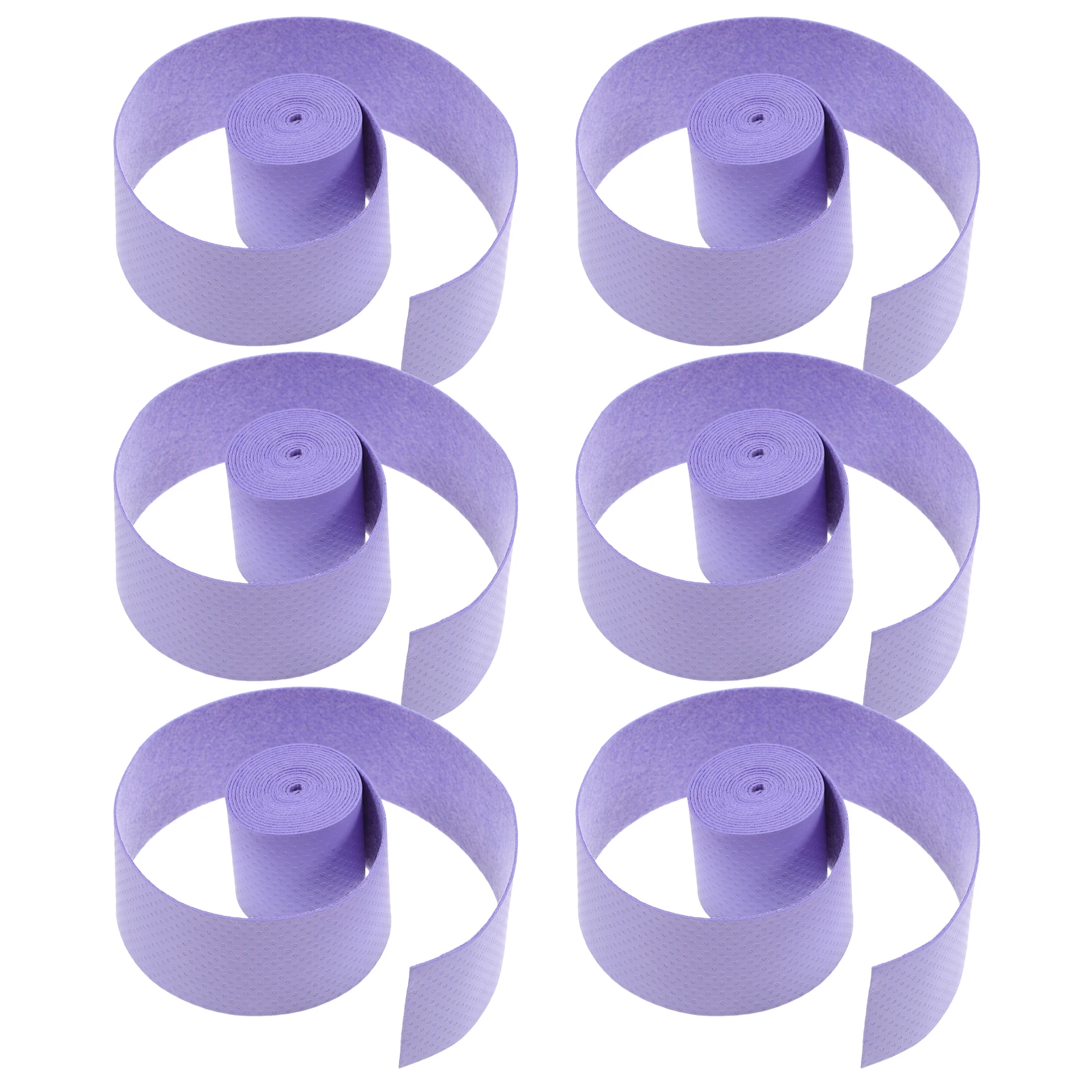 

6 Rolls Drumstick Anti-slip Belt Tapes for Sweat-absorbent Badminton Racket Grip Accessories Wrap