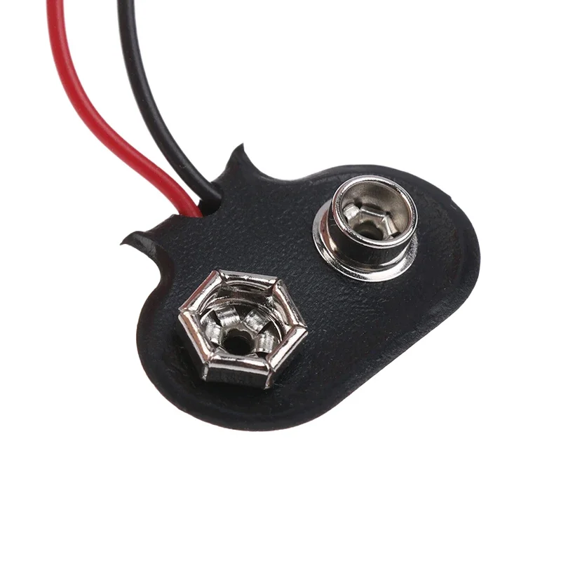 Módulo de fonte de alimentação de placa de ensaio sem solda mb102, 3.3v 5v com clipe de bateria de 9v, cabo de alimentação 2.1x5.5mm macho dc jack plug