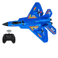RC Plane F22 Raptor 2.4G 2CH Remote Control Aircraft EPP Foam RC Glider Fighter Toys For Children Gifts