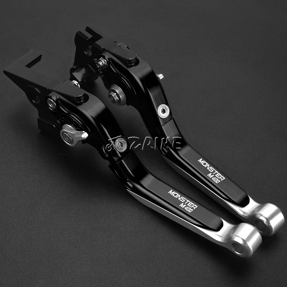 

For DUCATI MONSTERM400 1999-2003 2002 2001 2000 adjustable Motorcycle Accessories Aluminum Brake Clutch Levers Hand Grips Ends