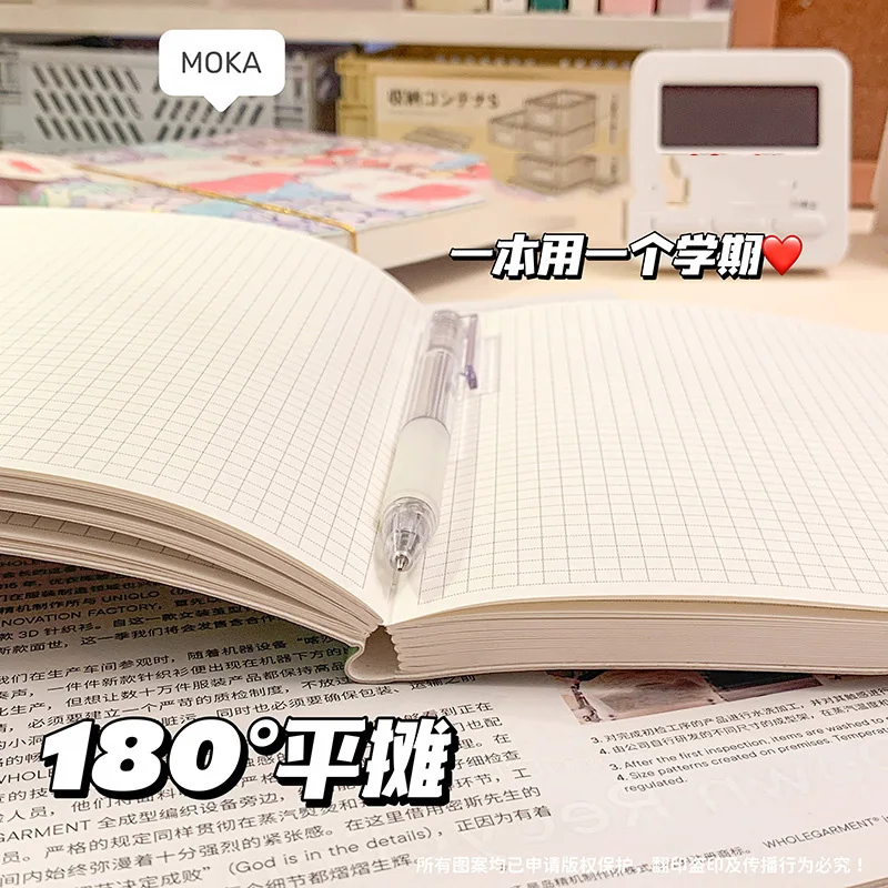 かわいい四角いノートブックcheckerinnerページシークレット森シリーズ美しいソフトレザー日記学生メモ帳ブック