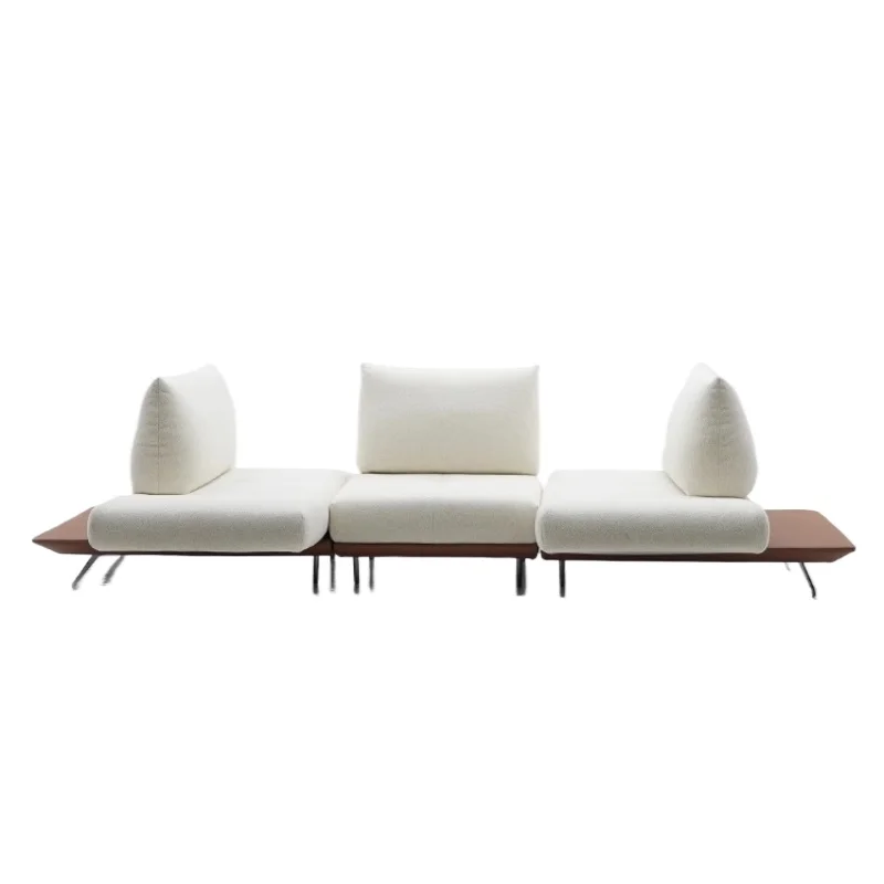 

Italian Variety Dynamic Island Sofa Living Room 2025 New Household Large Apartment Straight Row Function Combination Fabric Sofa
