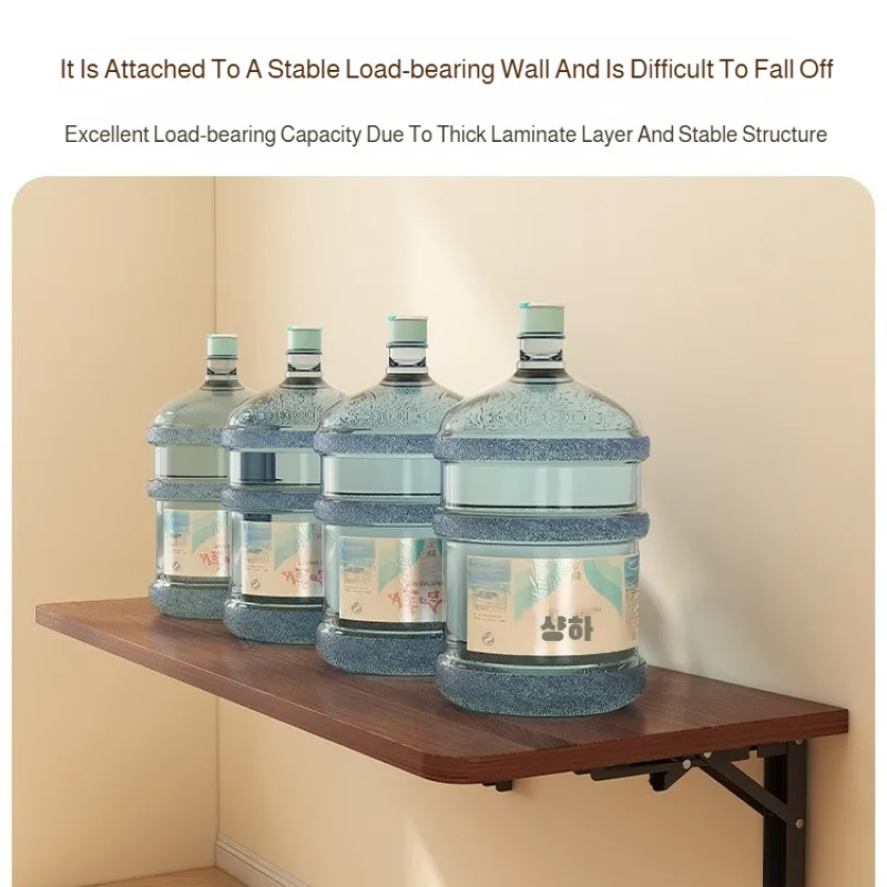 Bureau pliable mural table pliante table d'étude murale balcon contre le mur suspendu table d'appoint murale