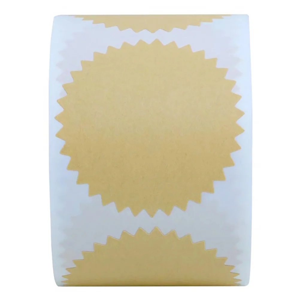 

500 Pcs Blank Sticker Gift Tag Stickers Package Label Party Favor Sealing Wrapping Paper