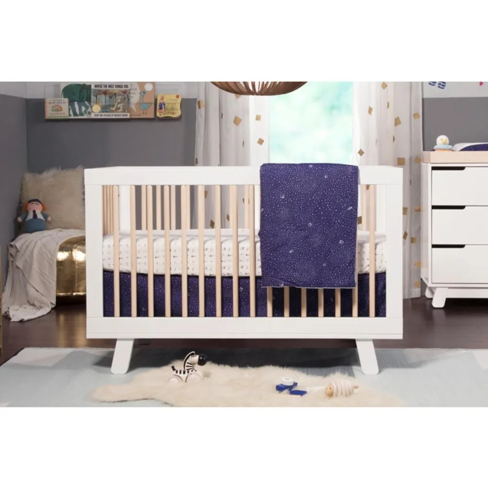 

Hudson 3-in-1 Convertible Baby Crib - GREENGUARD Gold Certified - Convertible Crib to Toddler Bed and Daybed -
