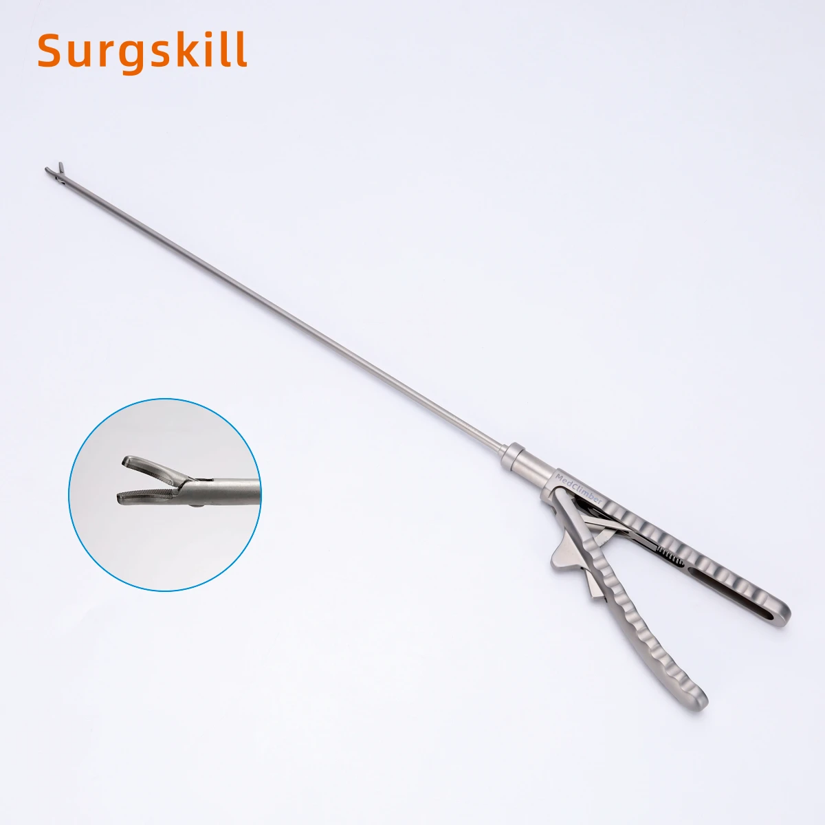 Laparoscopic Simulation Training Tool Set, Laparoscopy Practice Instruments Needle Holder J&J  Maryland Grasper Curved Scissors