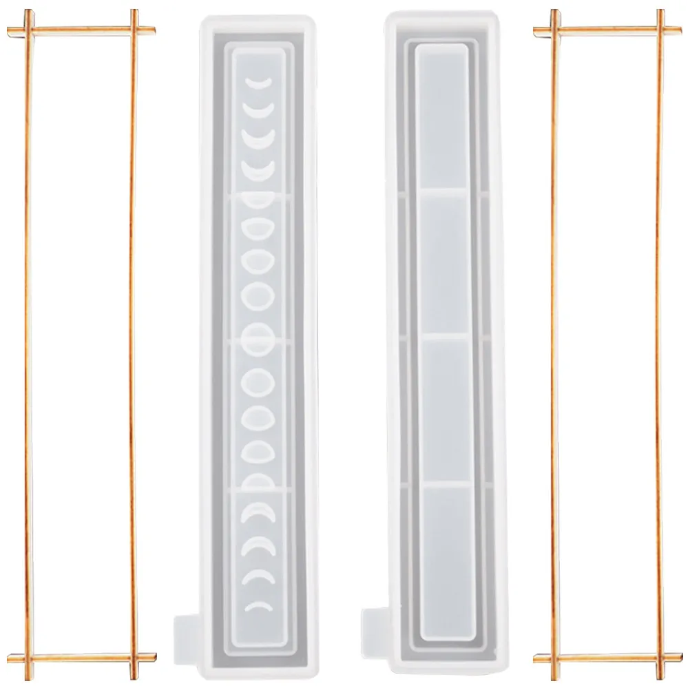 

Набор силиконовых форм для эпоксидной смолы «Фазы Луны» (1 шт.), гибкие, для самостоятельного изготовления, для коробки для благовоний, настольного украшения, коробки для хранения, инструмент для формовки фаз Луны