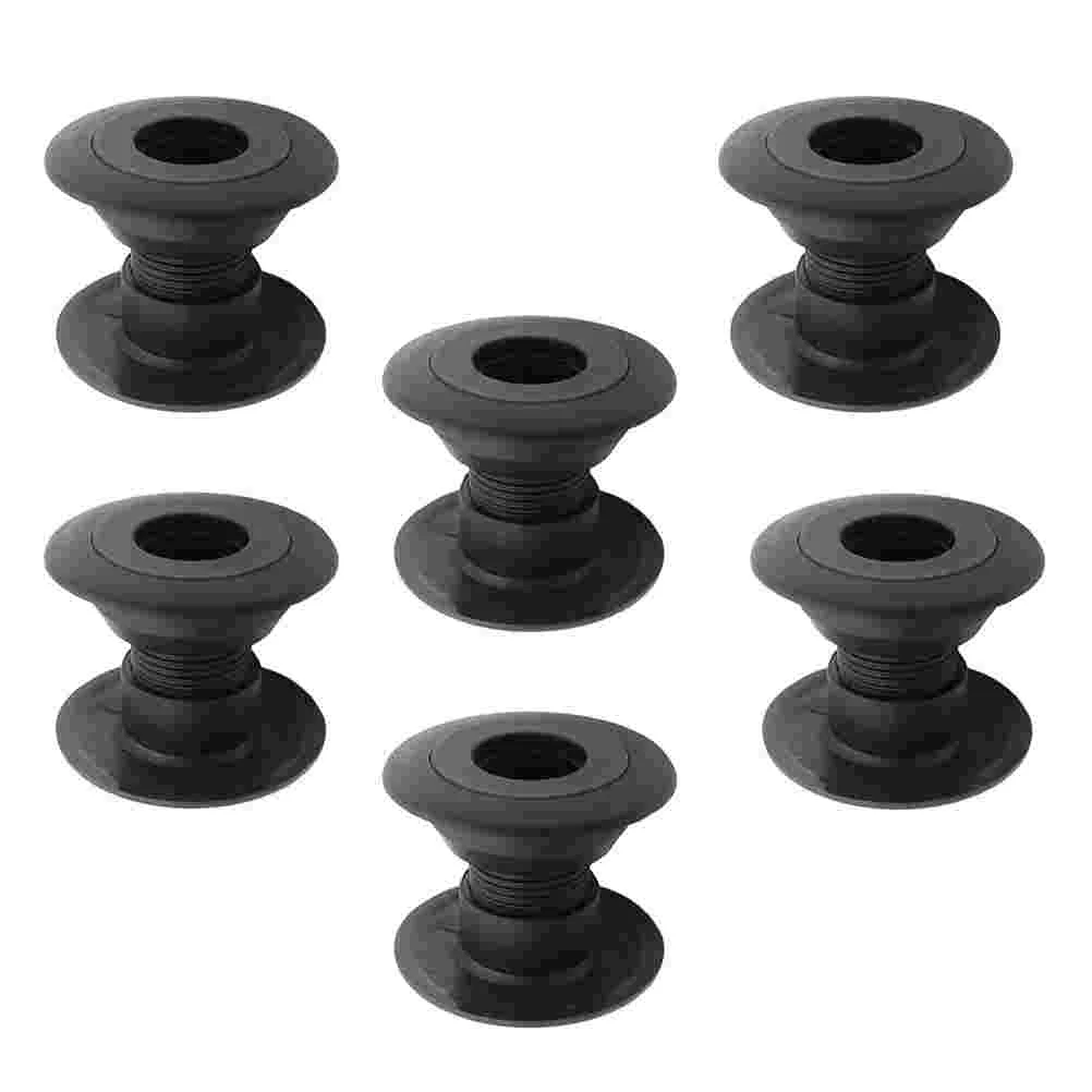 6 Pcs Bushing Accessories Football Machine Position Professional Foosball Replacement 485X485X34CM Plastic