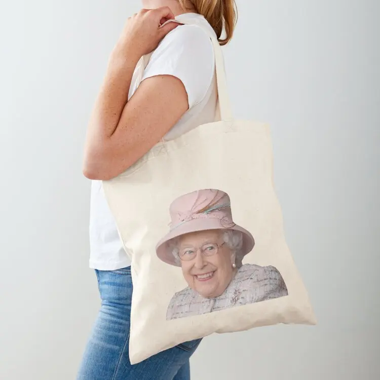 Queen Elizabeth Tote Bag Cloth bags tote bag woman Shopper handbag