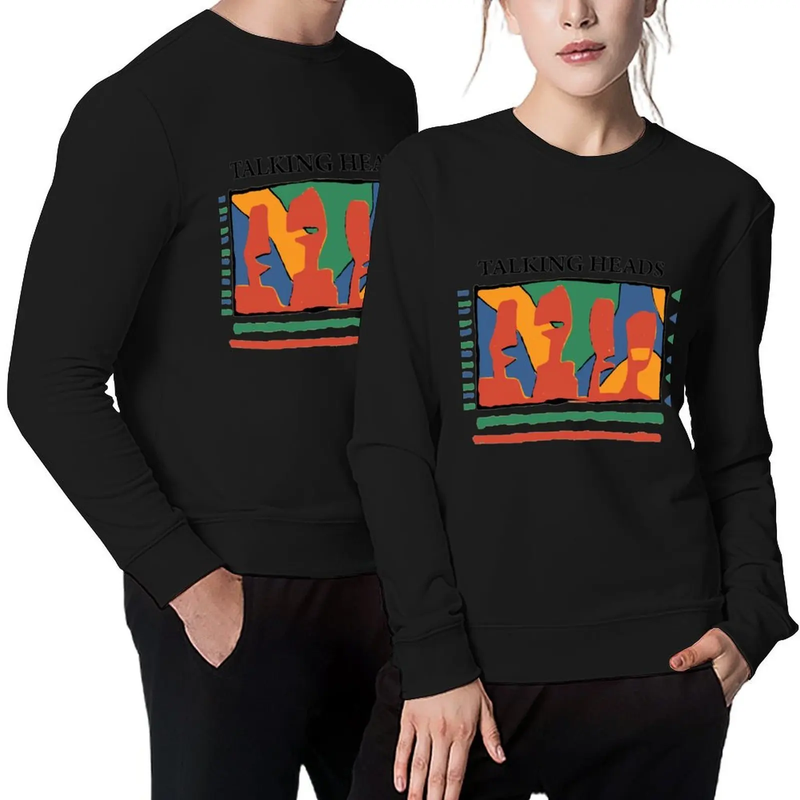 

talking heads Classic Pullover anime clothes graphic t shirts men anime clothing blouse anime sweatshirt
