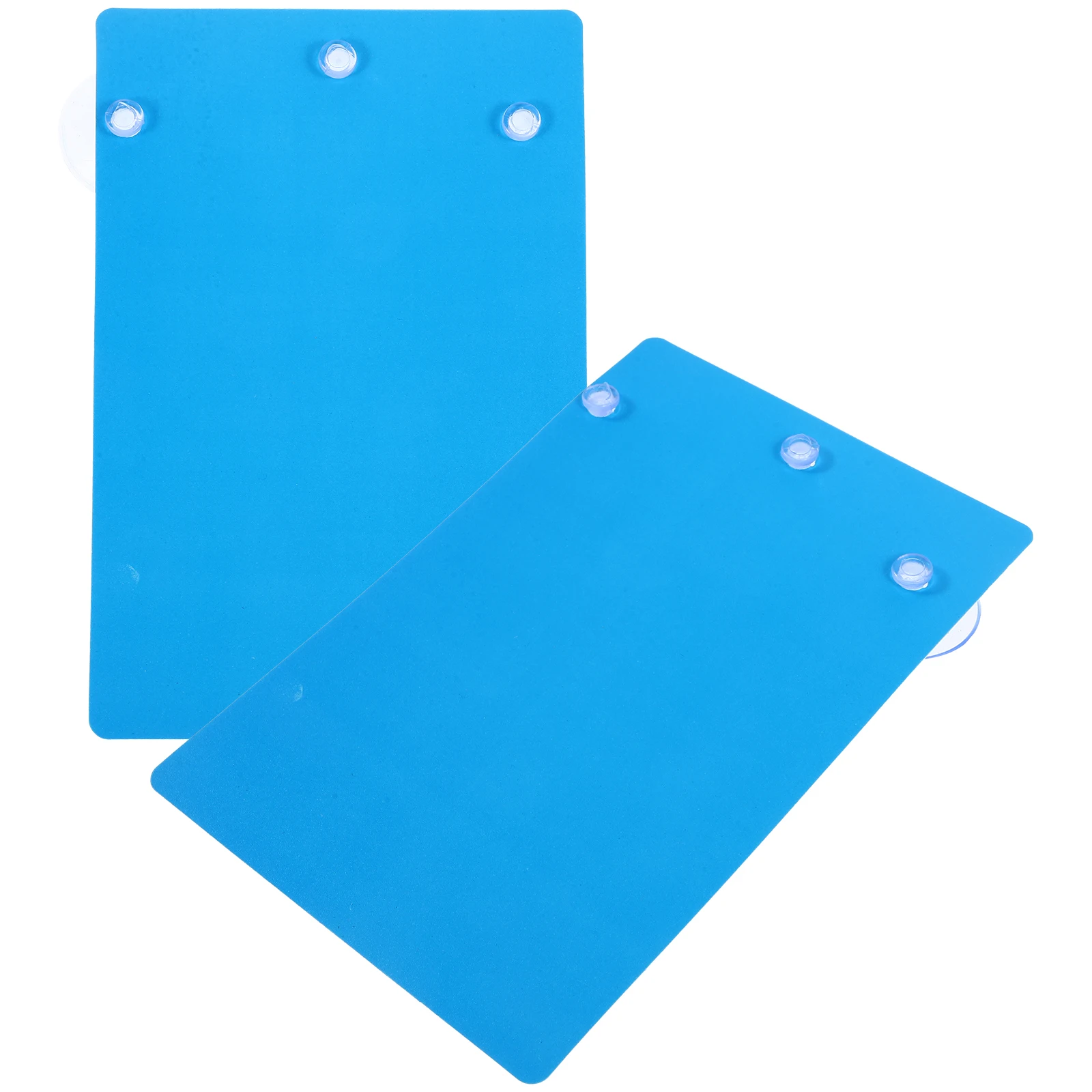 

2pcs Fish Breeding Plate For Angelfish Spawning Plastic Reusable Breeding Suction Cup Lightweight Detachable Spawning