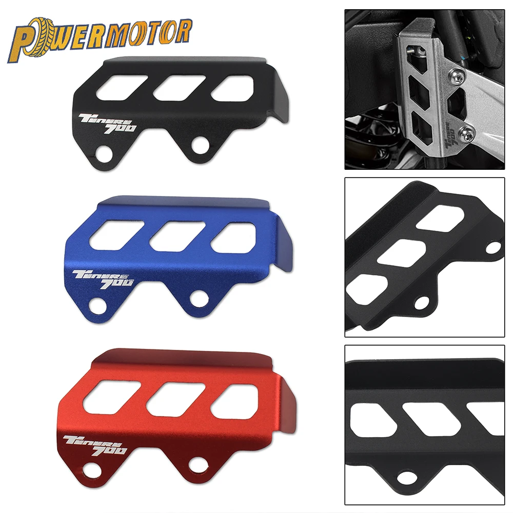 Motorcycle Accessories Rear Brake Master Cylinder Protective cover Guard Cover Parts for YAMAHA Tenere 700 XTZ700 RALLY XTZ690