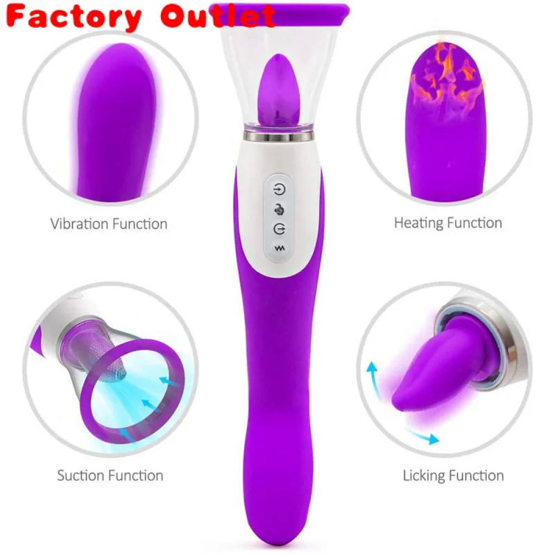 

Masturbators Vibrators Heating Nipples Clitoris Stimulator Sucker Vagina Sucking Anal Vibration Toys For Woman