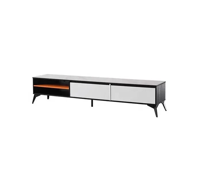 

VIC Modern Simple Rock Panel Coffee Table TV Cabinet Combination Small Apartment Square Minimalist Living Room