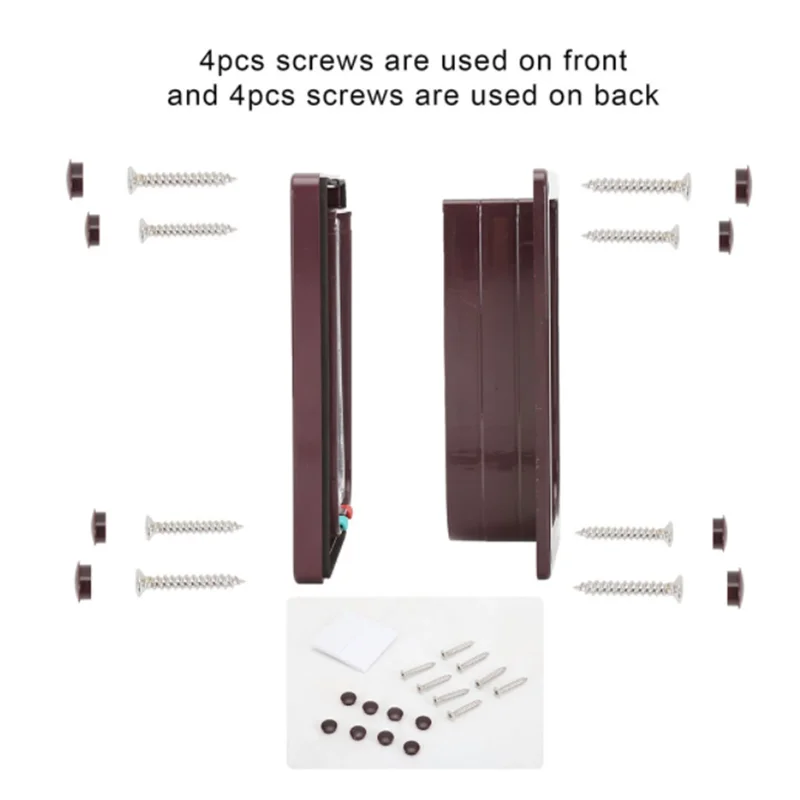 S/M/L 2 Colors Cat Flap Door With 4 Way Lock Security Flap Door For Dog Cat Kitten Small Pet Gate Door Kit Pet Safety Gate