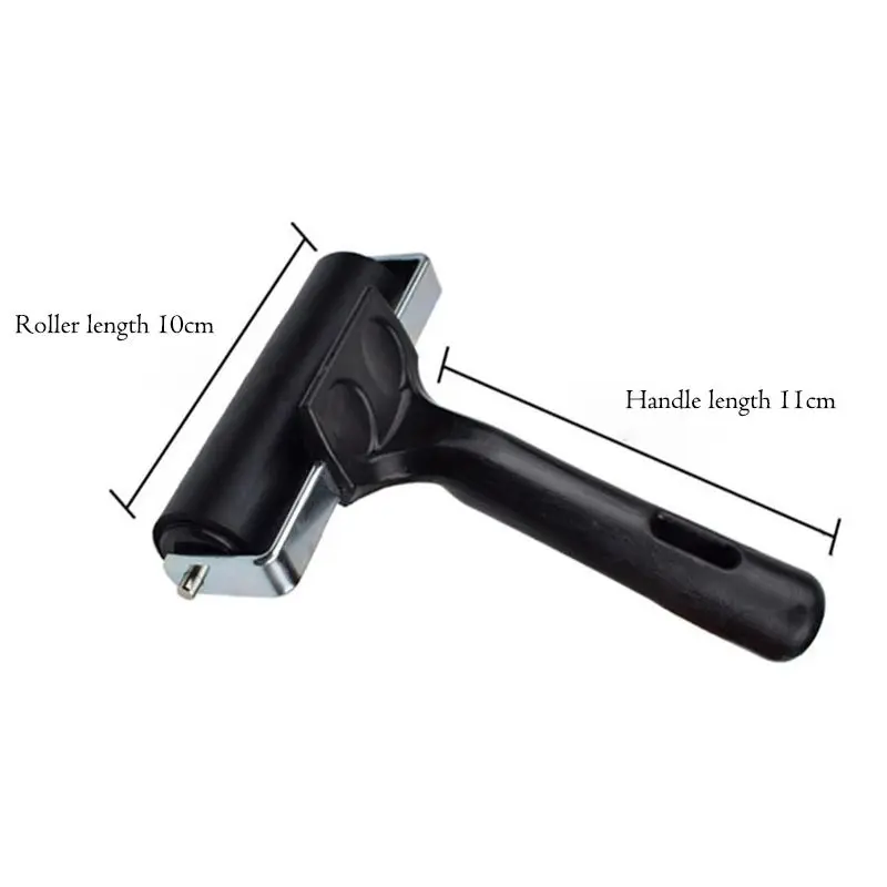 10cm Art Ink Printmaking Roller Professional Painting Rubber Roller Brayer Art Stamping Tools, Construction Rollers Tools