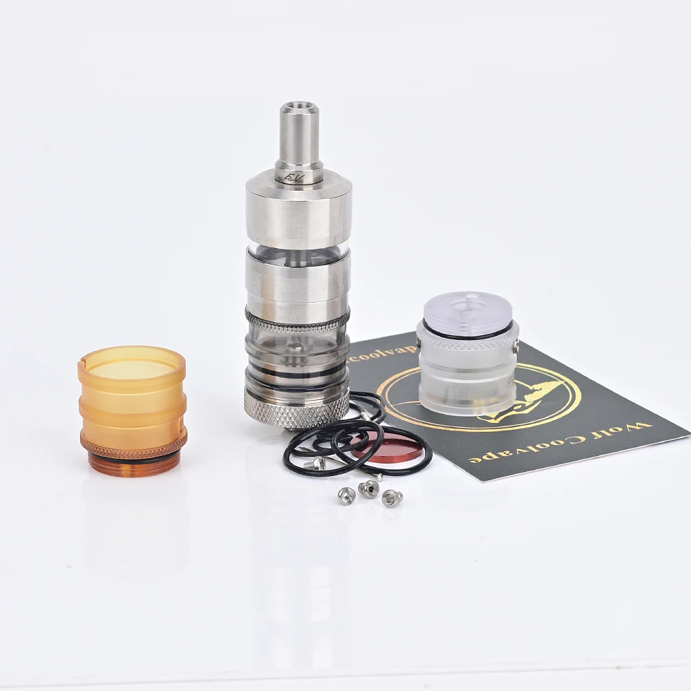 Wolfcoolvape Flash e-Vapor V4.5S+ Style RTA Rebuildable Tank vaporizer Atomizer 23mm vape rta