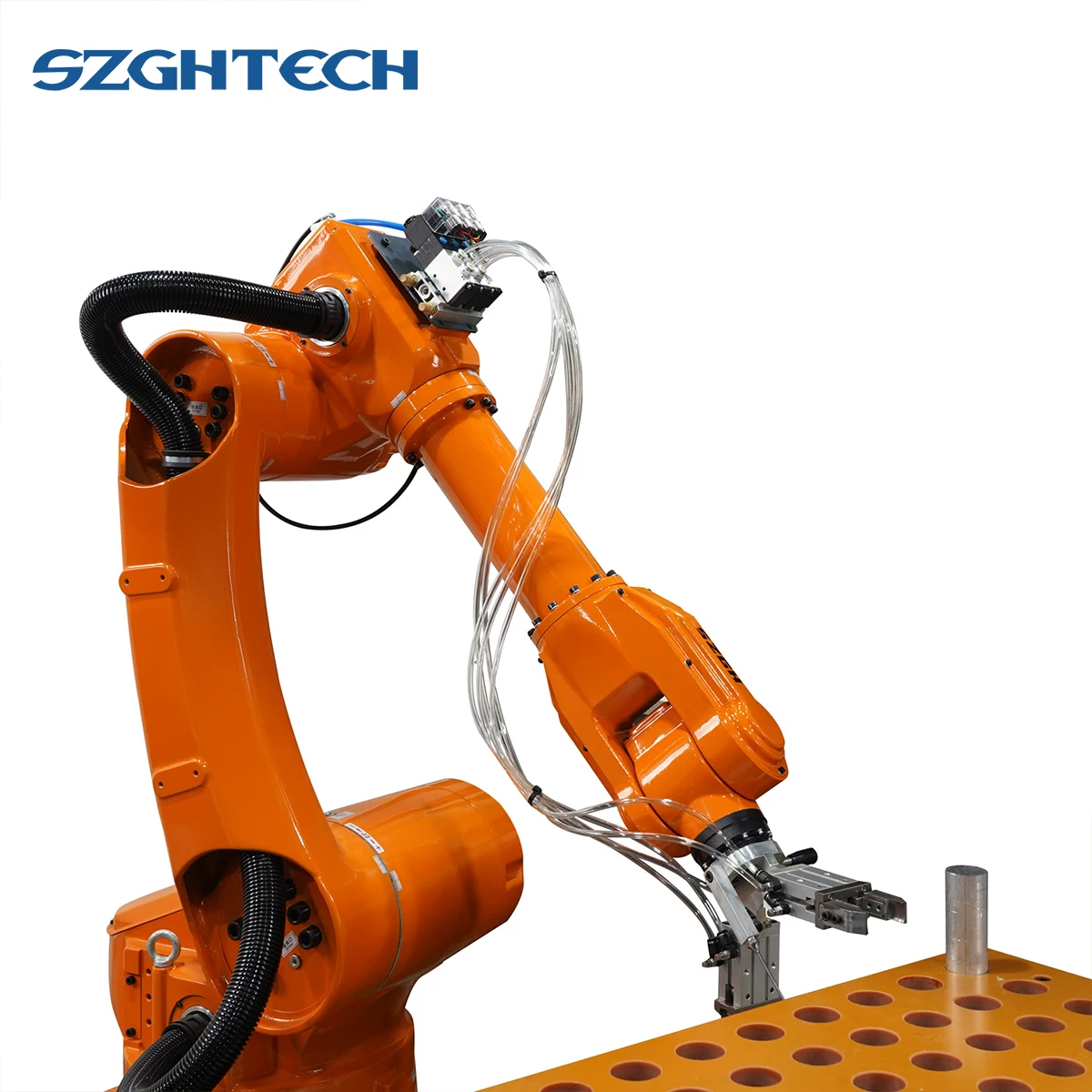 SZGH-T1500-B-6 Universial Robotic Arm with Fixture for CNC Lathe Machine Pick and Place Palletizing Robot