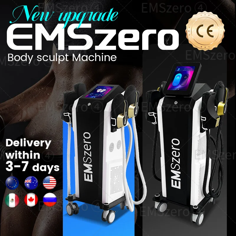 EMSzero RF 6500W 200HZ HI-EMT Slimming Machine Muscle scuplting EMSZero CE Certification Optional Pelvic Cushion