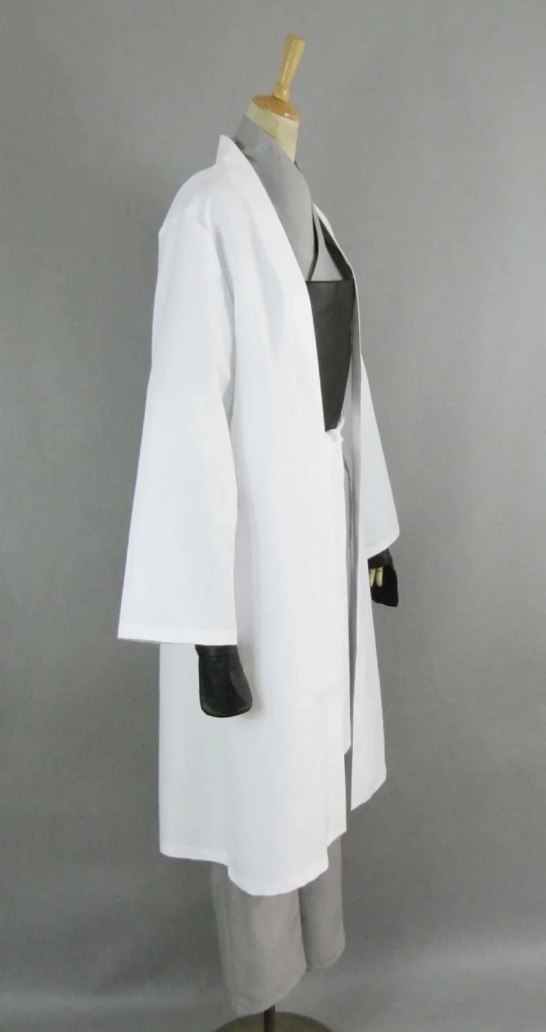 Unisex Anime Cos Sakata Shiro Yasha Cosplay Costumes Sets Suit Kimono Custom Size