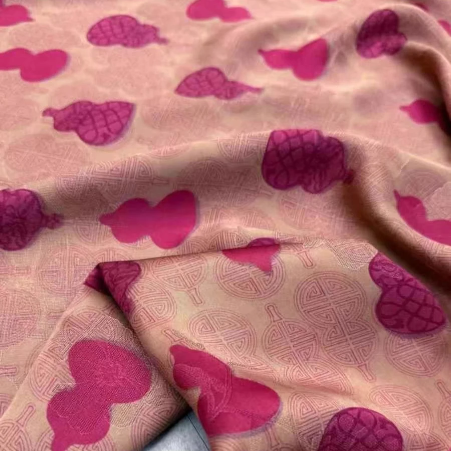 45''-wide-25mm-pink-gourd-heavy-silk-fabric-for-diy-sewing-summer-spring-dress-pants-pajamas-vest-skirt-clothes-r2462