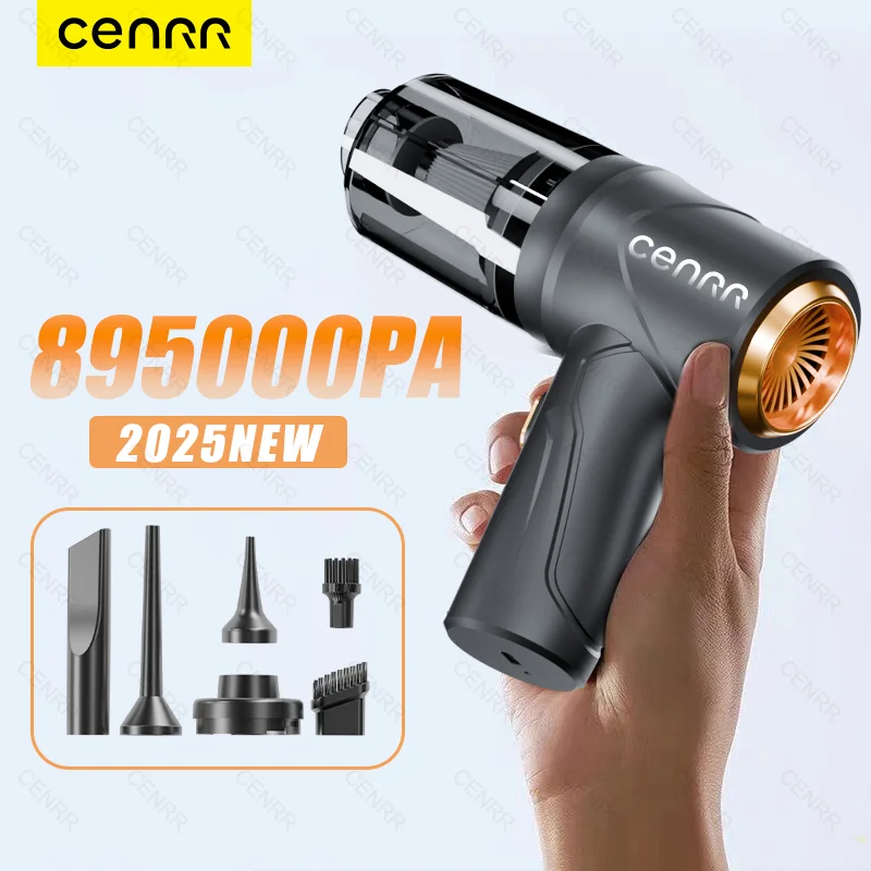 CENRR 895000PA Mini Car Vacuum Cleaner Strong Scution Powerful Air Blower Portable Vacuum Cleaner For Car Home Appliance
