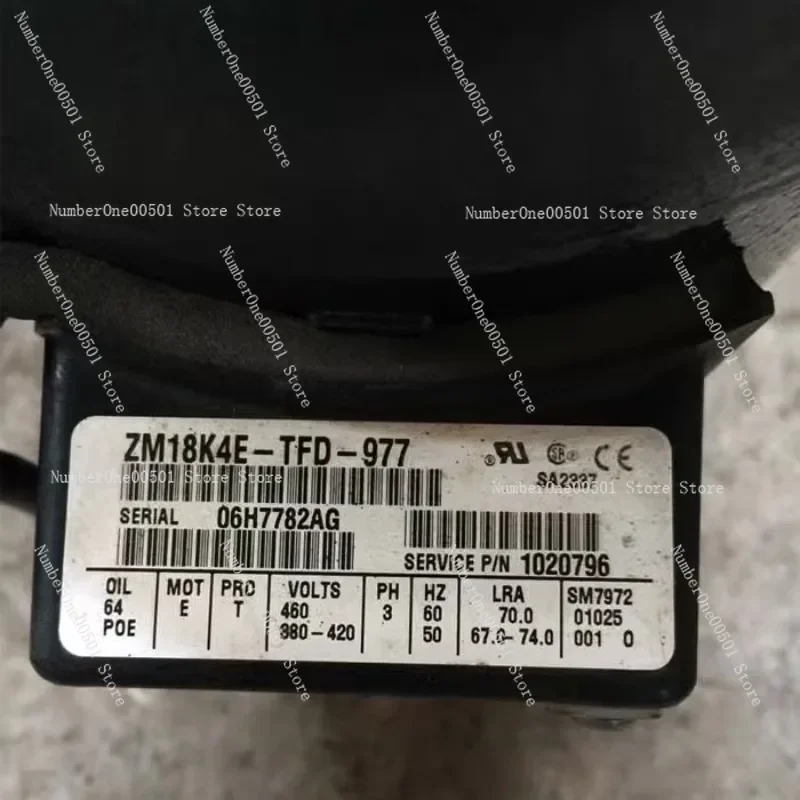 Low Temperature Refrigeration Compressor ZMD18KVE-TFD-278/977/275/ZMD26KVE-TFD-274/204