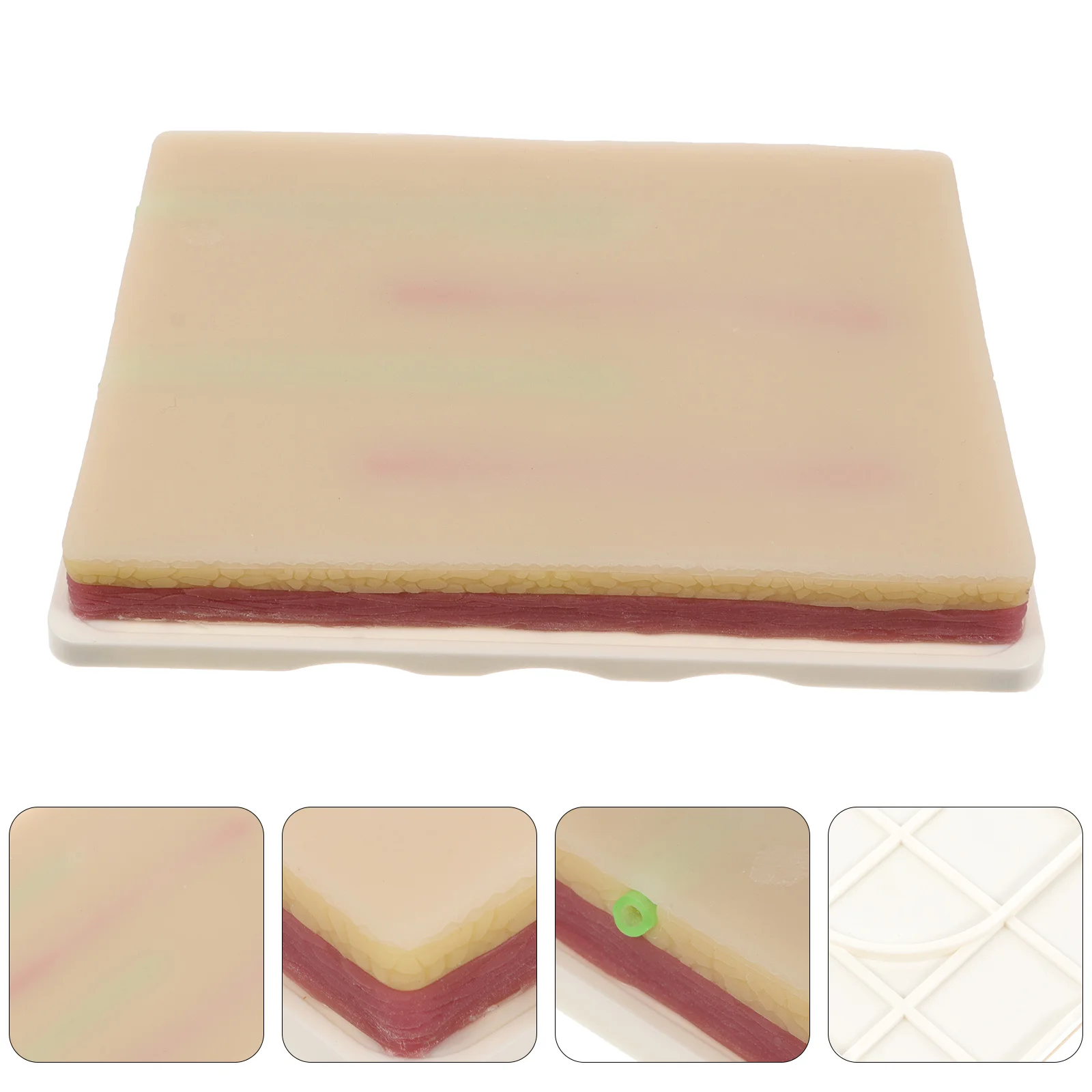 

Module Skin Suture Training Model Puncture Venipuncture Silica Gel Intramuscular Injection Pad