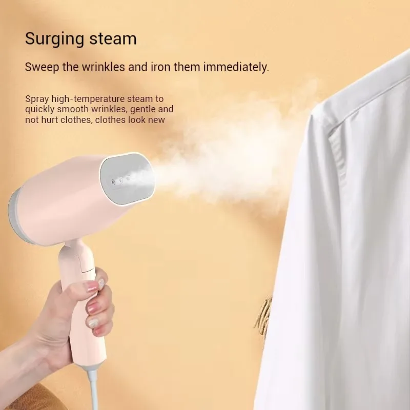 

Mini Electric Commercial Use Garment Steamer with Folding Handle for Household and Hotel Use Steam Iron Brush