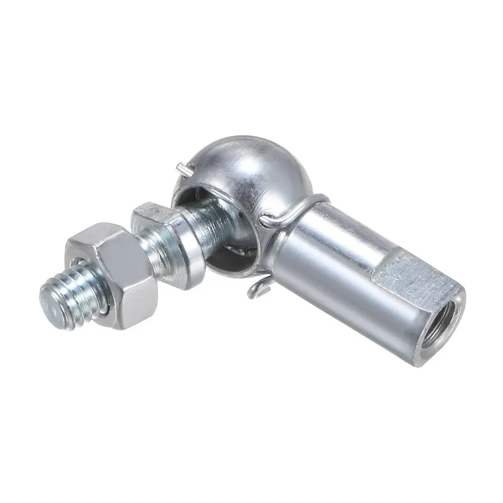 CS8-16 Right Angle Rod End Ball Joint, M5-M10 Right Hand Thread A3 Carbon Steel Self-Lubricating Rod End Bearing