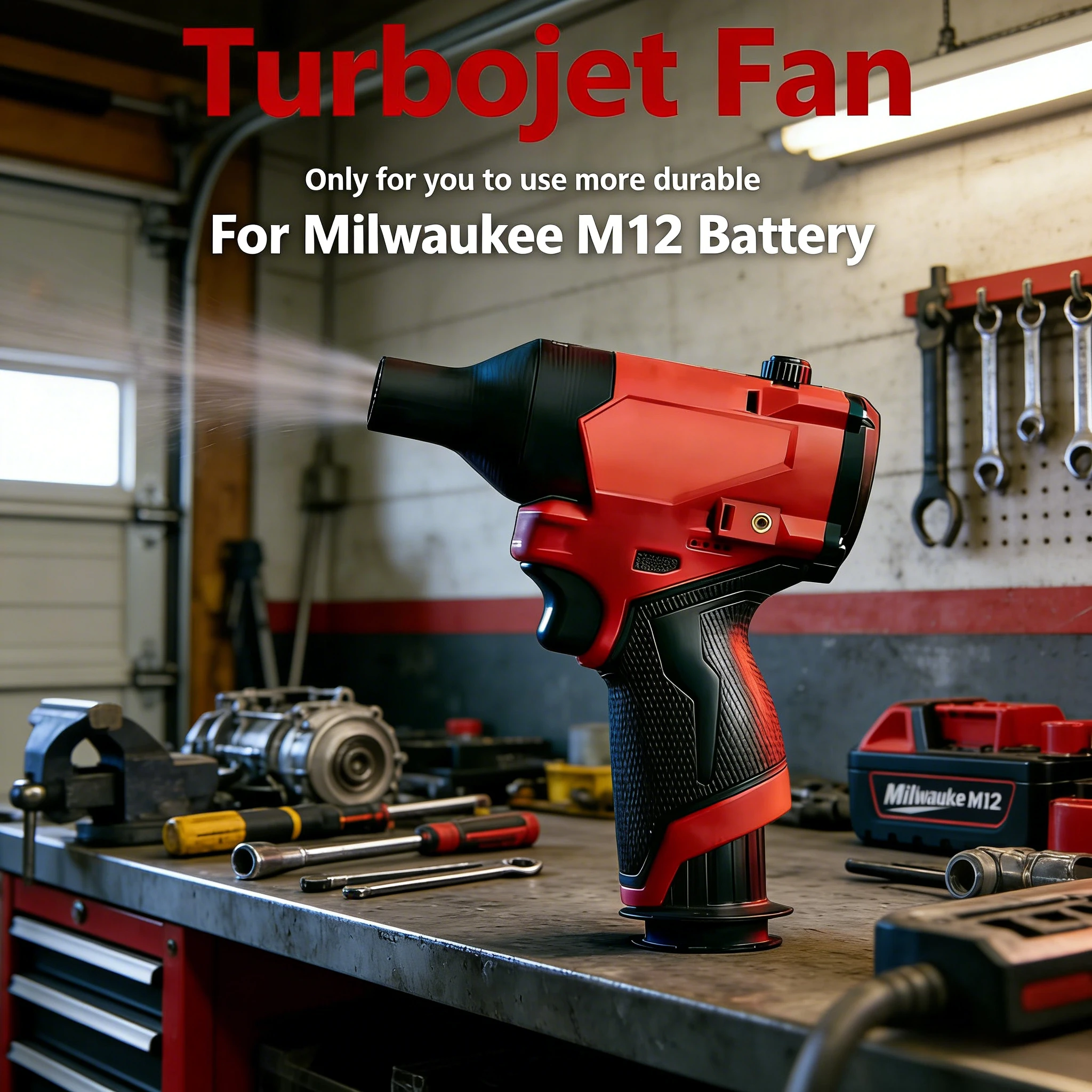 

Milwaukee M12 Turbojet Fan | Brushless Electric Blower | High Speed Portable Air Duster for Cleaning & Drying