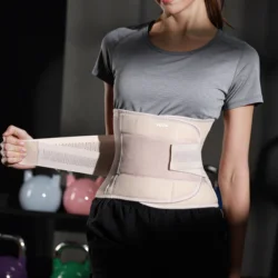 1 Piece Adjustable Unisex Lower Back Support Waist Trainer Tummy Band for Weightlifting Cycling