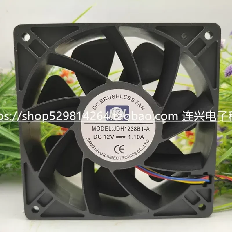 for JSL JDH1238B1-A 12V 1.1A 12038 4-Wire 12CM Inverter Fan Chassis Cooling Fan