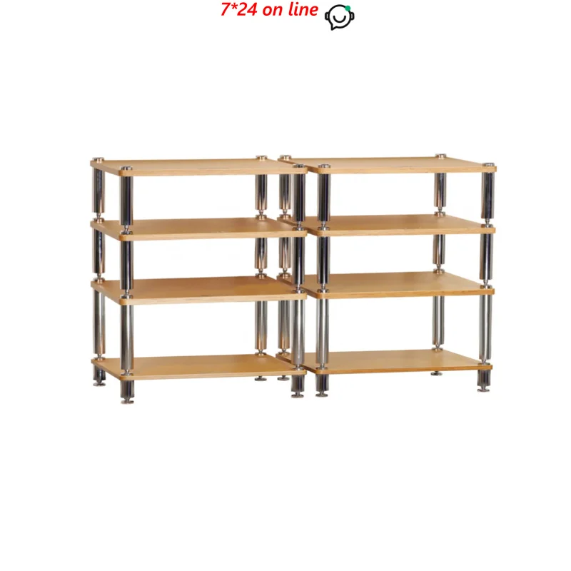 Avplay โต๊ะ AV-605018-2แถวเครื่องเสียงระบบ AV ชั้นวางเครื่องขยายเสียง Hi-Fi แบบดูดซับแรงกระแทกชั้นวางเล็บชั้นวางอุปกรณ์สำหรับตู้ทีวี