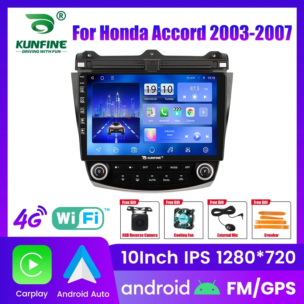 

10.33" Android Car Radio For Honda Accord 2003-2007 GPS Navigation Multimedia Video Player Carplay Android Auto Stereo