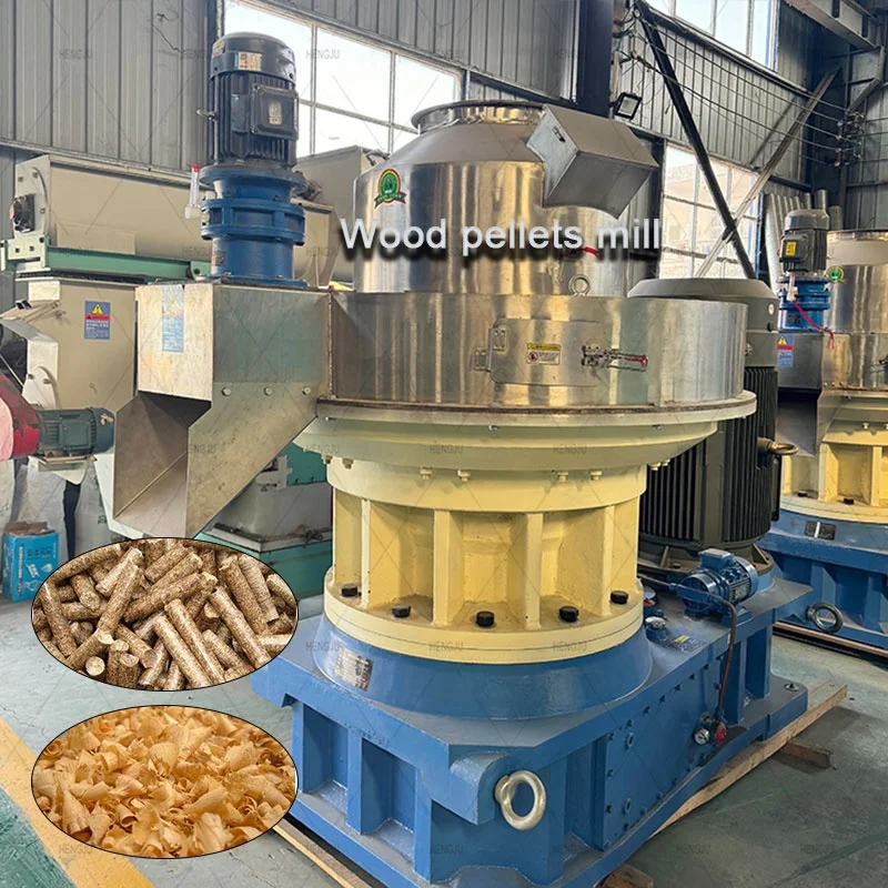 0.8-1t/h Energy Save Biomass Ring Die Granulator/sawdust Straw Wood Pellet Making Machine