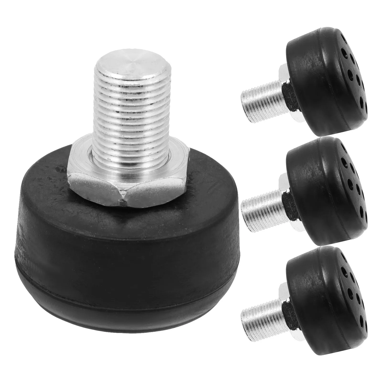 

4Pcs Roller Skate Toe Stops Rubber Brake Block Stoppers Wear-Resistant Quad Skate Brakes Quiet Effective Indoor Outdoor Skating