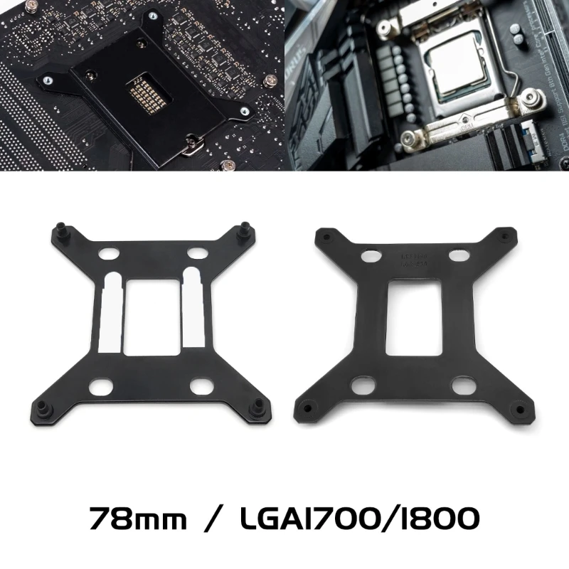 

1700-003 Steel Motherboard CPU Heat sink CPU Radiator Base Sturdiness Heatsink Mounting Bracket CPU Cooler Accessory