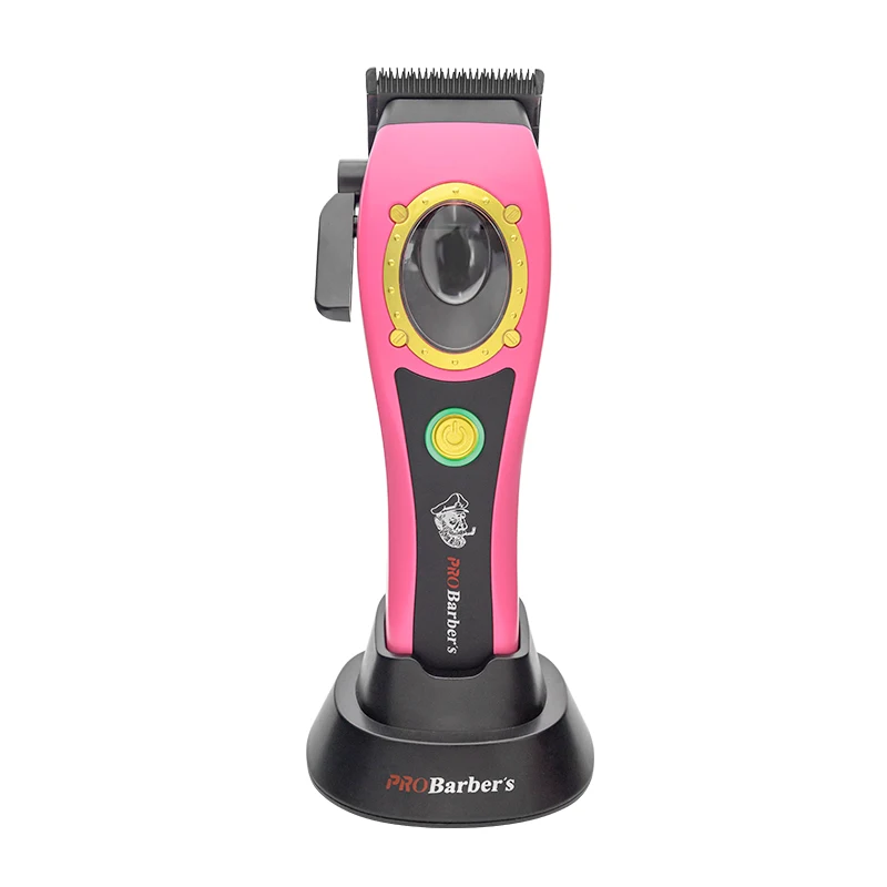 OEM 8000RPM Brush Magnetic Motor Barber Clipper Brush Hair Clipper Cordless Blade Clipper for Men