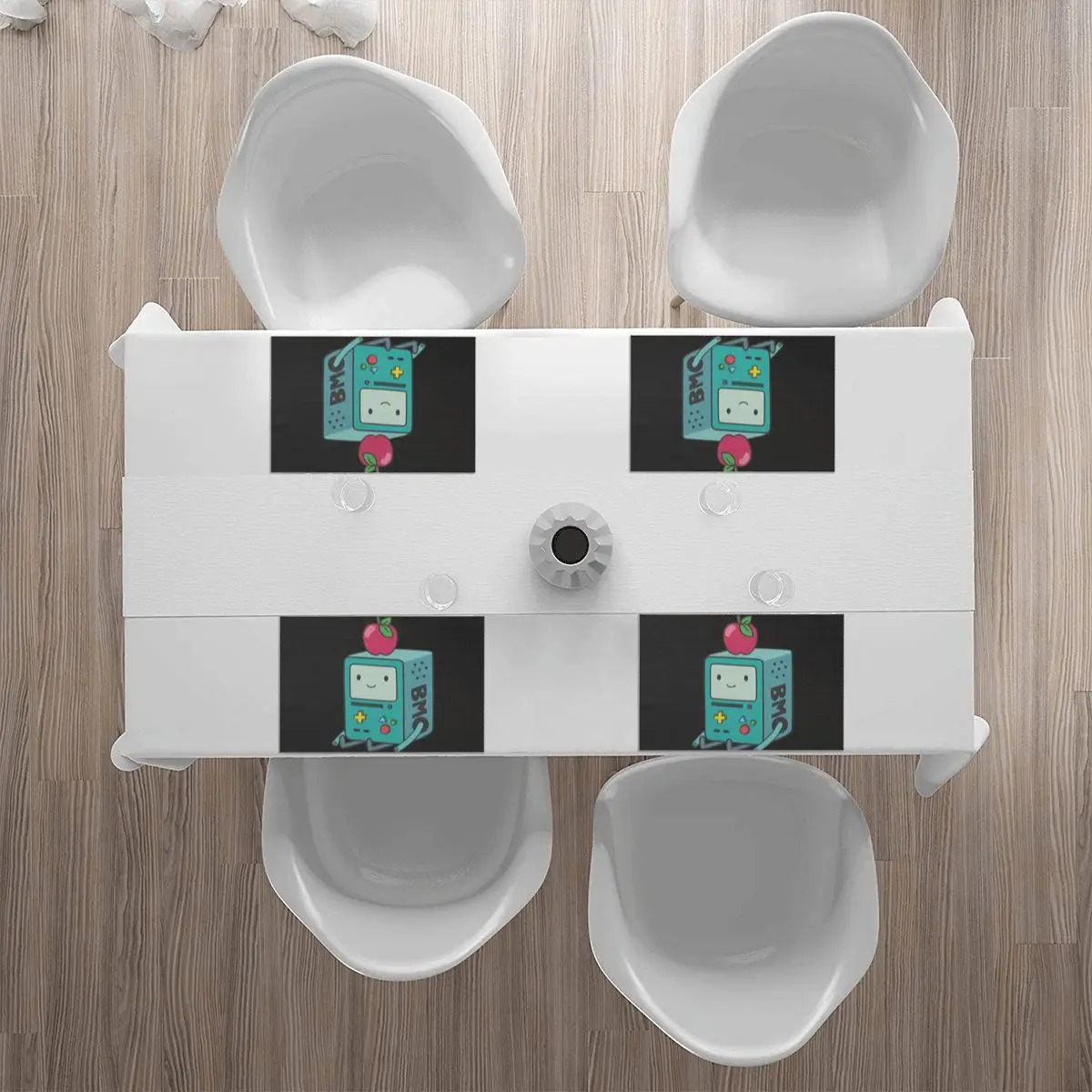 Adventure Time Anime BMO Tovaglietta Piatto antiscivolo Zerbino per tavolo da pranzo Ciotola Sottobicchiere Decorazioni per la casa Tappetini super assorbenti
