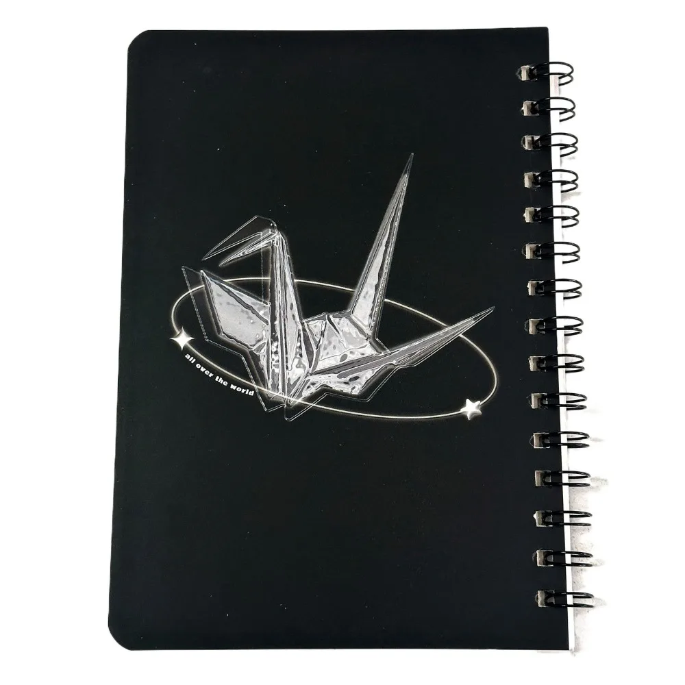 Manuale A5 Blocco note Bobina Notapad 50 fogli Y2K Vintage A5 Notebook Stile americano INS Stile americano Notebook Accessori per ufficio