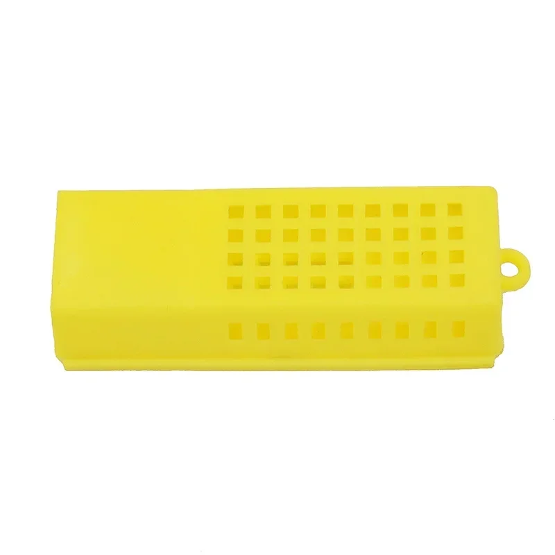 

100 шт., желтая почтовая клетка для пчелы, многофункциональный пластик для предотвращения побега с помощью инструментов для хранения рамки