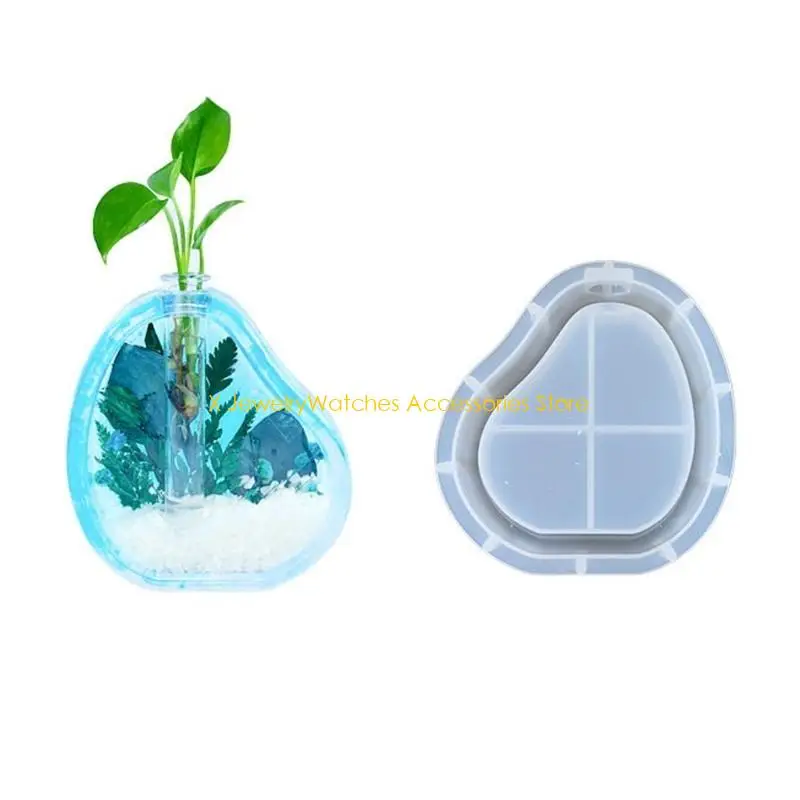 

31KD Elegant Silicone Molds for Making Distinctive Sand Test Tube Vases