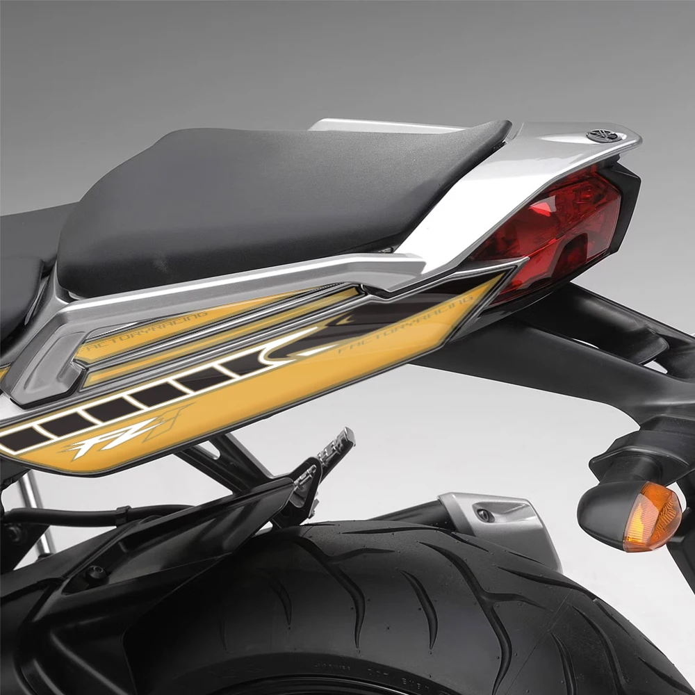 

Rear Fairing Protector Paint Protector Decal Waterproof Sticker Kit For YAMAHA FZ1 Fazer 2006-2016 3D Gel Motorcycle Accessories